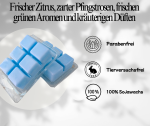 Duftwachs Melts Aurora Zitrusfrüchten, Pfingstrose Grüne Kräuter