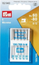 Nähmaschinennadeln Microtex 130/705 H + M 60 - 80